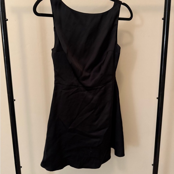 Reformation Zenni Black Satin Mini Dress - Picture 10 of 10